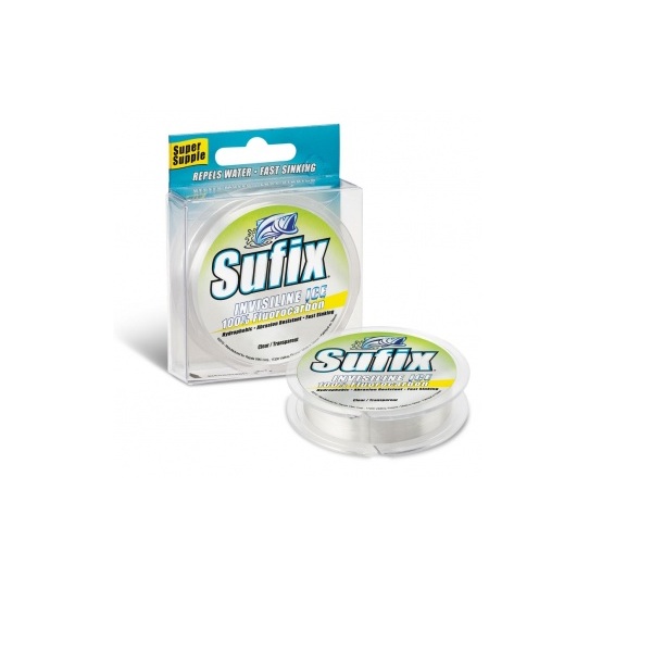 Леска зимняя Sufix Invisiline Ice Fluorocarbon (прозрачная 50м 0.16мм 2кг DS1IN018024A5C)