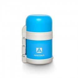 Термос Арктика с широким горлом универсальный 202-600 синий пластик