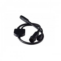 Y-Cable (25 pin to 25 & 7 pin) to attach a RealVision 3D (RV-xxx)Transducer & an Airmar (direct conn