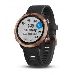 Спортивные часы Garmin Forerunner 645 Forerunner розовое золото с черным ремешком  