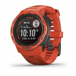 Защищенные GPS-часы Garmin Instinct Solar, цвет Flame Red  (010-02293-20)