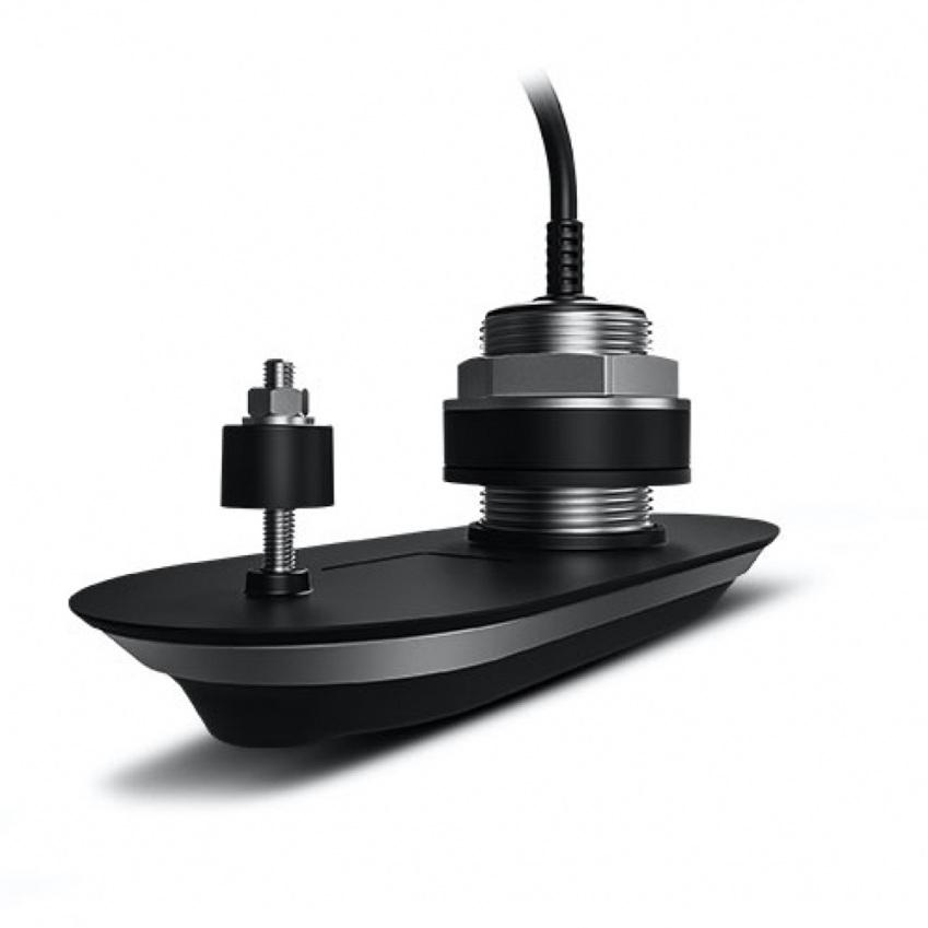 RV-420P RealVision 3D Stainless Steel Through Hull Transducer Port 20°, Direct connect to AXIOM (2m 