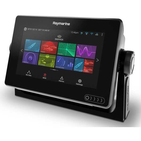 Эхолот-картплоттер Raymarine AXIOM 7 RV с датчиком RV-100