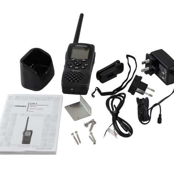 Р/ст морская портативная LOWRANCE VHF HH RADIO,LINK-2, DSC, EU/UK (000-10781-001)