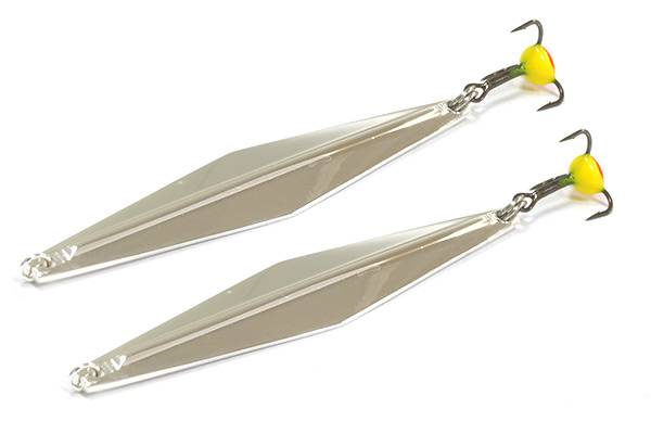 Блесна вертикальная ECOPRO Joker (5,5см, 6гр, S, Тройник)