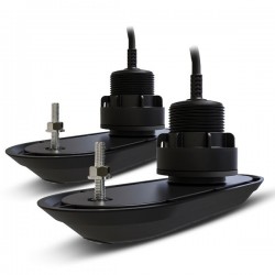 Pack of RV-320 RealVision 3D Plastic Thru Hull Txds, Port &Starboard20°, Direct connect to AXIOM (2 