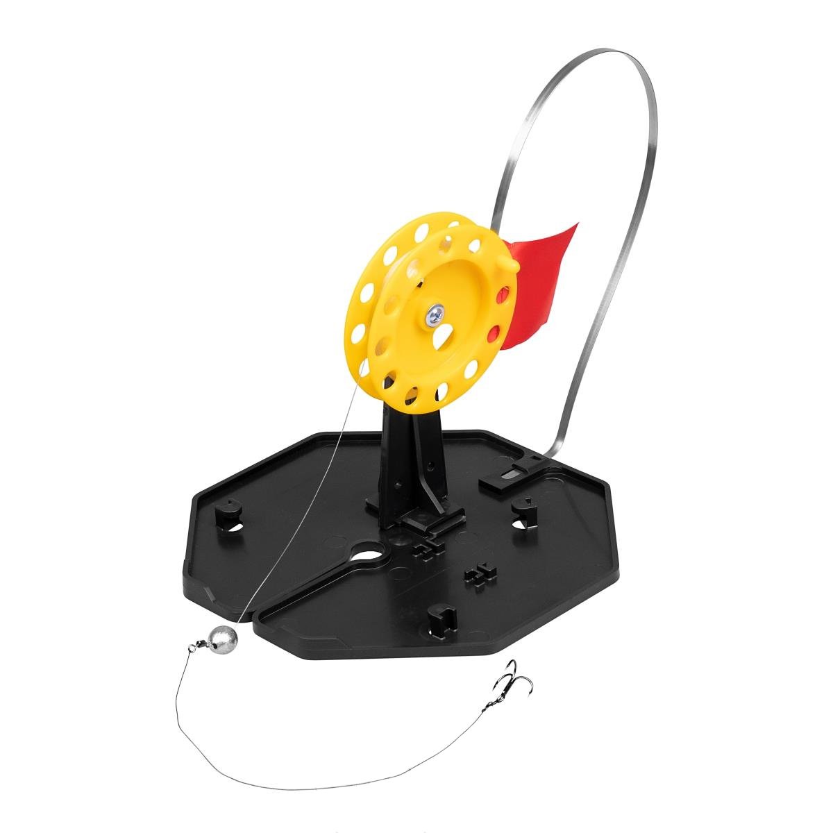 Набор жерлиц на подставке оснащенная ЖЗО-03 (d-210мм.катушка d-85мм) (10шт) ТОНАР