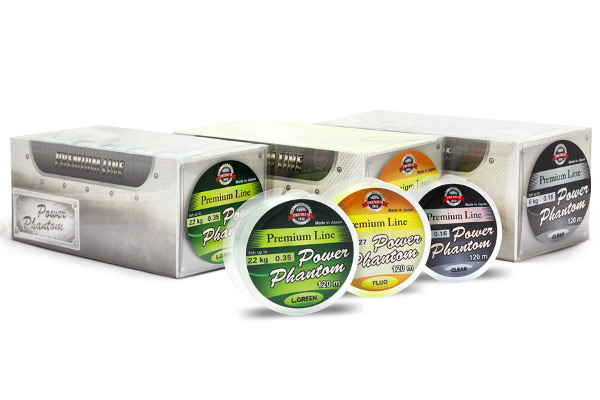 Леска Power Phantom Premium Line (GREEN 120м 0,32мм)