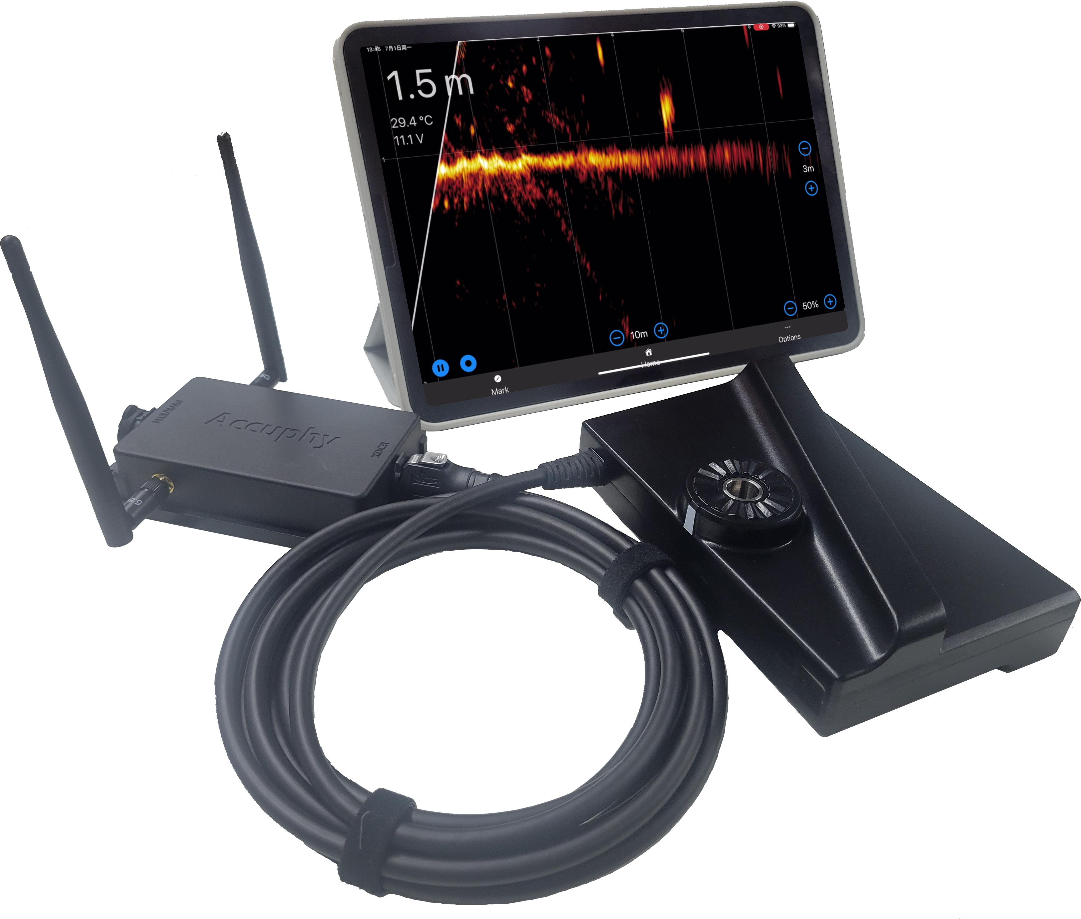 Датчик эхолота Accuphy Ping Live Sonar WI-FI