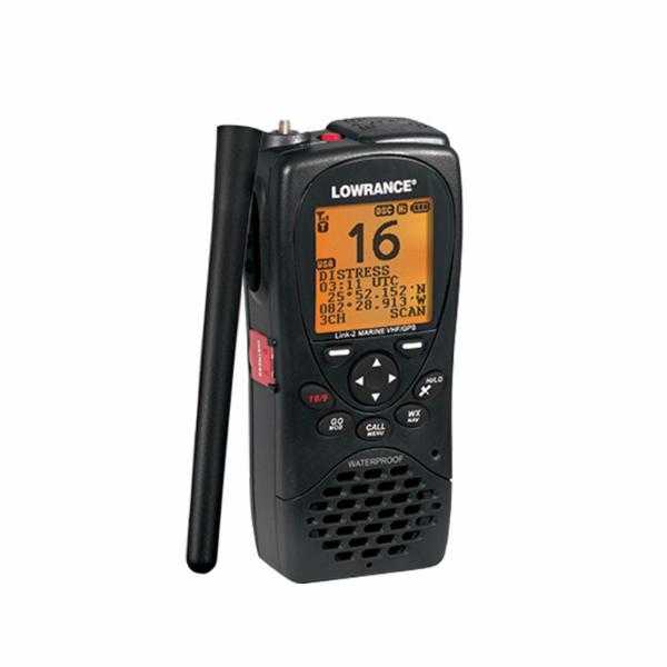 Р/ст морская портативная LOWRANCE VHF HH RADIO,LINK-2, DSC, EU/UK (000-10781-001)