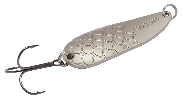 Блесна колеблющаяся "ИВЕНКА" Олта (IVE-16-01 матовое серебро, 16г)