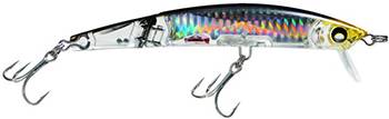 Воблер Yo-Zuri Crystal 3D Minnow Jointed (плавающий, 0,3-0,6м, 13см, 22гр, F1051-HSBL)