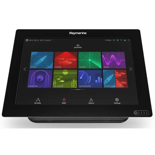 Эхолот-картплоттер Raymarine AXIOM 12 RV с датчиком RV-100