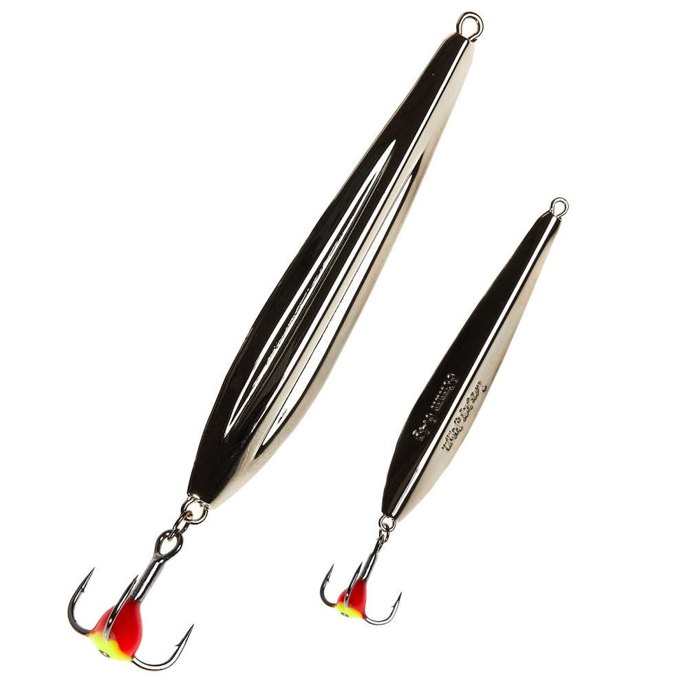 Блесна вертикальная зимняя Lucky John FIN BLADE с тр. блистер (50мм, LJFB50-S)