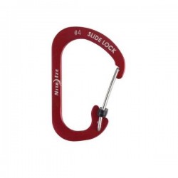 Карабин с блокировкой Nite Ize SlideLock Carabiner Aluminum, размер 4 красный, шт