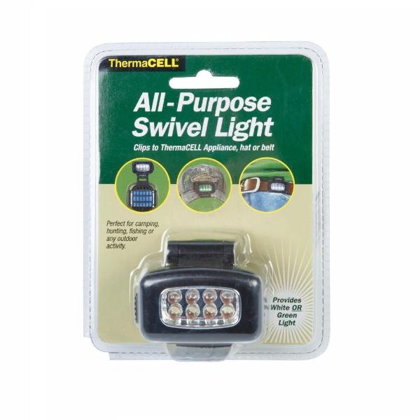 Фонарь ThermaCELL универсальный Swivel Light (с поворотным механизмом, на клипсе)
