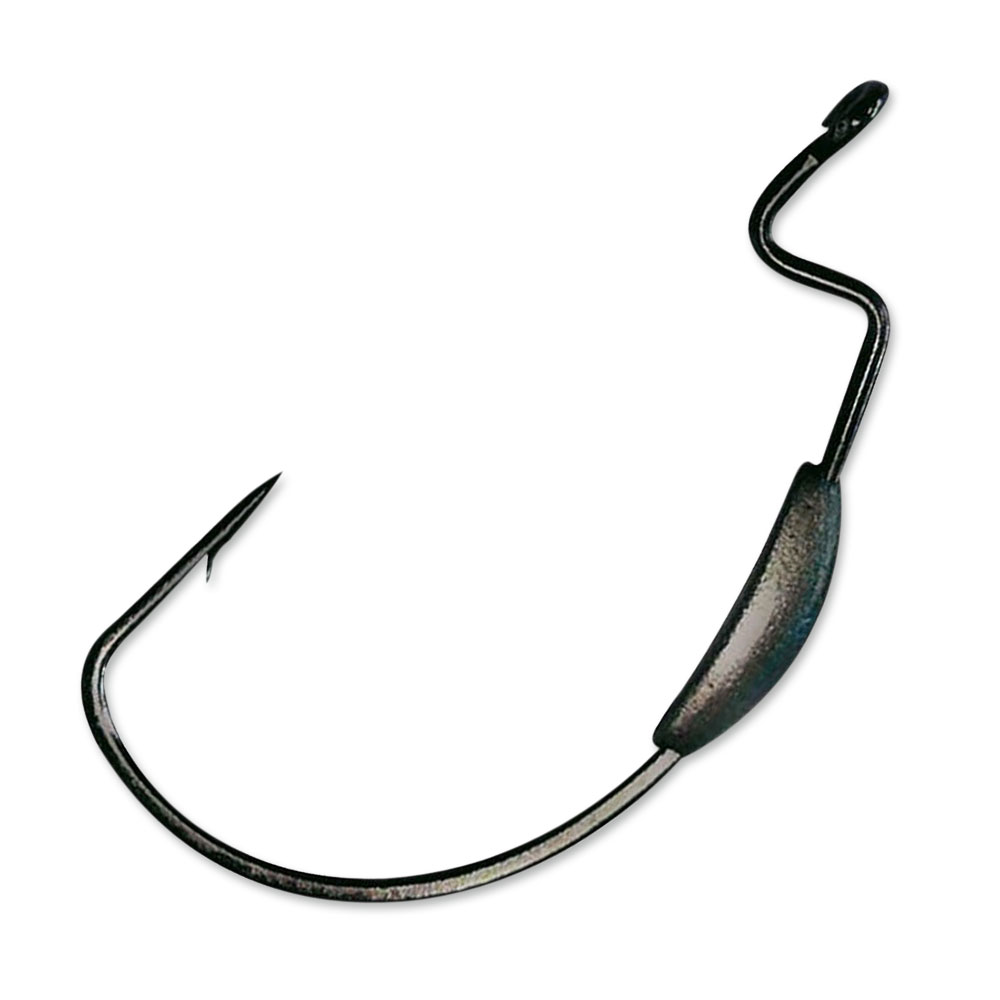 Крючки Офсетные VMC 7316 LD (№5/0 черн. никель оснащен грузом 2,2 гр 7316LD-5/0-E)