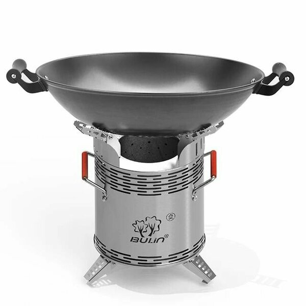 Портативная дровяная печь Bulin BL100-Q16 с вентилятором