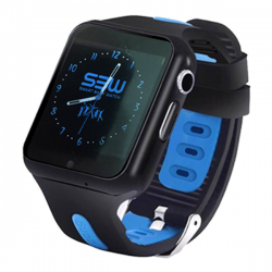 Детские часы-телефон SBW_3G (черно-синий)