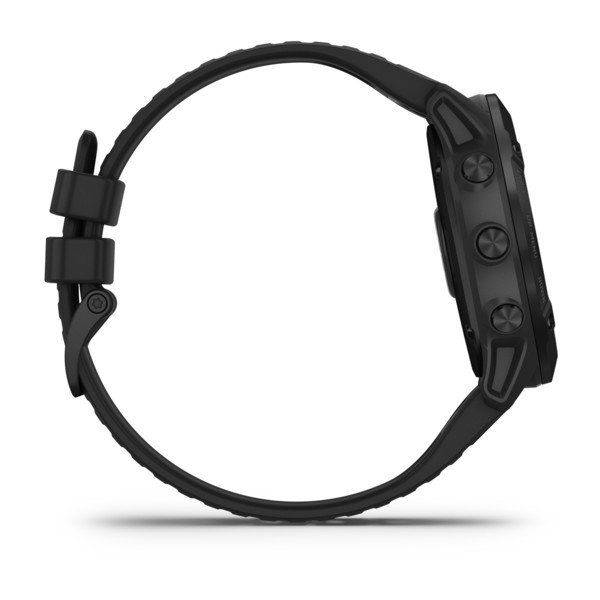Мультиспортивные часы Garmin Fenix 6x pro с gps, черные с черным ремешком