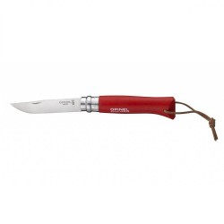 Нож складной Opinel Trekking №8 VRI Colored Tradition бордовый