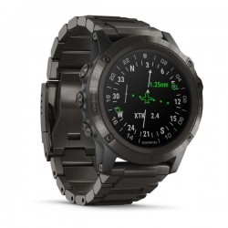 Часы для пилотов Garmin D2 Delta px с титановым ремешком