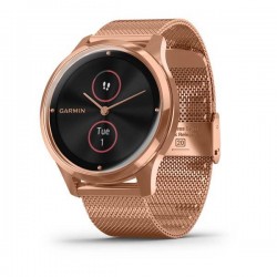 Часы Garmin Vivomove Luxe роз. золото с ремешк. "миланск.петля"