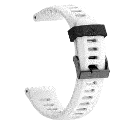 Ремешок силиконовый, цвет белый, 26 мм, для Garmin Fenix 5x/5x Plus/Fenix 3/3HR