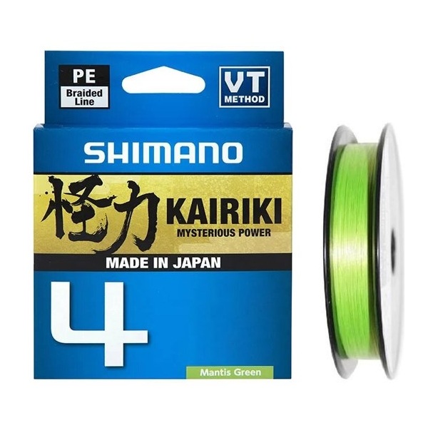 Леска плетёная Shimano Kairiki PE (150м, 0.100, 6.0кг)