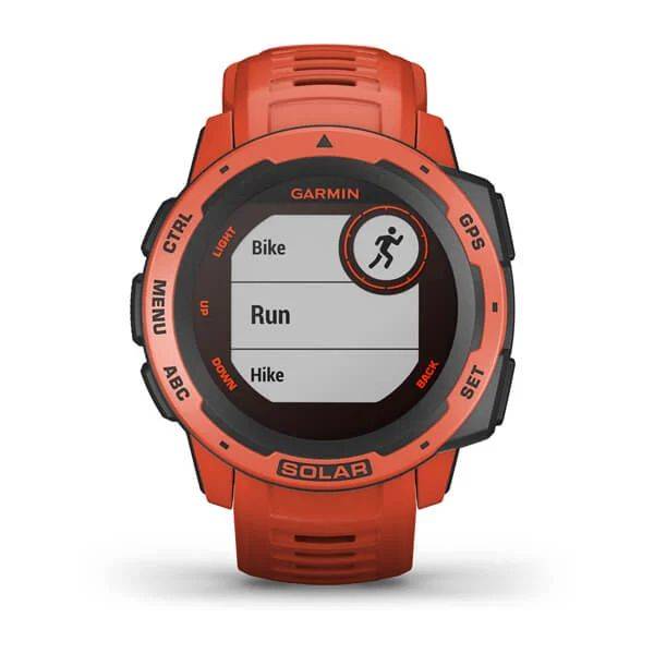 Защищенные GPS-часы Garmin Instinct Solar, цвет Flame Red  (010-02293-20)