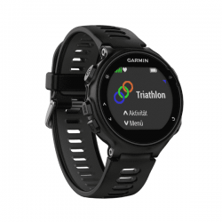 Спортивные часы Garmin Forerunner 735 XT HRM-Tri-Swim черно-серые