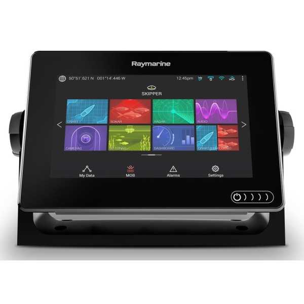 Эхолот-картплоттер Raymarine AXIOM 7 RV с датчиком RV-100