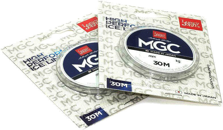 Леска монофильная зимняя Lucky John MGC (30м, 0,16, LJ4000-016)