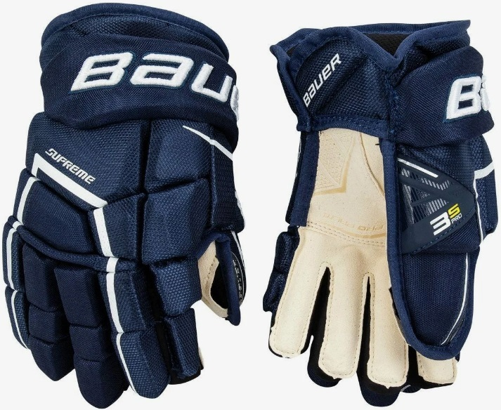 Краги Bauer Supreme 3s pro (размер 15, цвет синий)