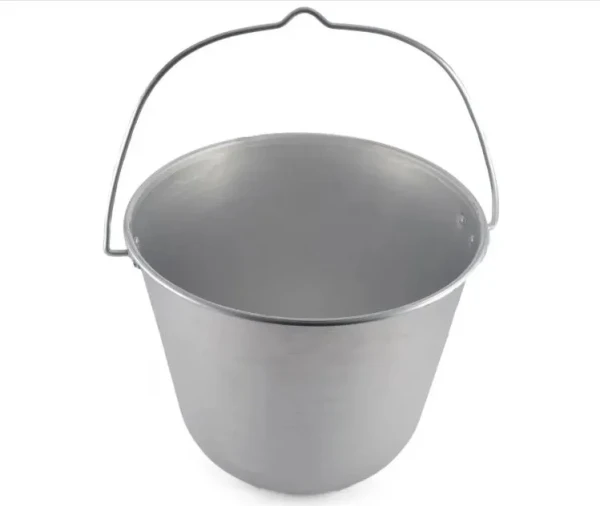 Котелок костровой "СЛЕДОПЫТ" конический, 9 л, алюм./10/