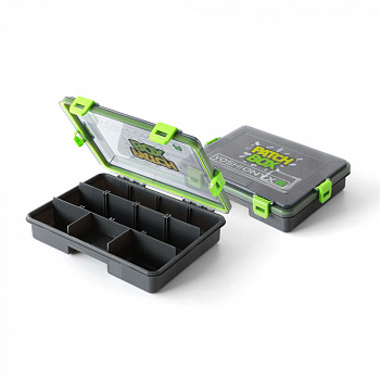 Коробка рыболовная Yoshi Onyx Patch Box 23*17,5*5, зелено-желтая