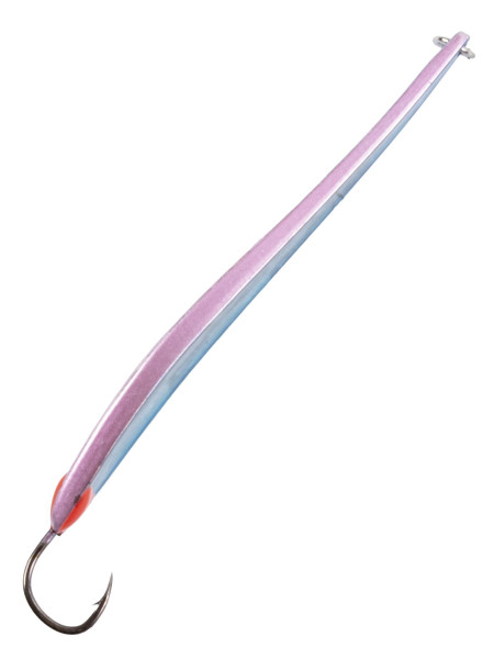 Блесна вертикальная зимняя Lucky John MODEL S-2 с впаянным крючком (блистер) (8375-BI дл.42мм/вес 3г)