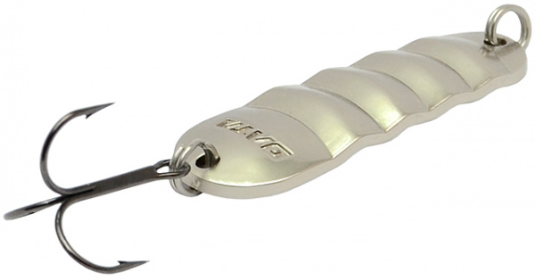 Блесна колеблющаяся "ШВЕДКА" Олта (SHV-12-01 матовое серебро, 12г)