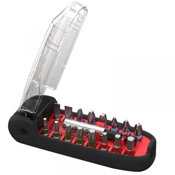 Отвертка ручная Xiaomi Wiha Crocodile Mouth Bit Black 17 Piece Set black