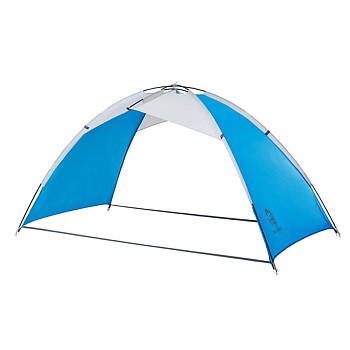 Тент пляжный Jungle Camp Palm Beach синий/серый