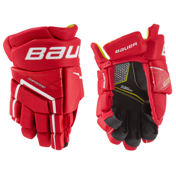 Краги Bauer Supreme ultrasonic (размер 15, цвет красный)