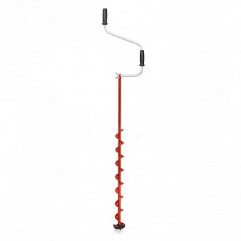 Ледобур ЛР-080 Спорт левое вращение, цельнотянутый шнек (LS-80LD-1) Тонар