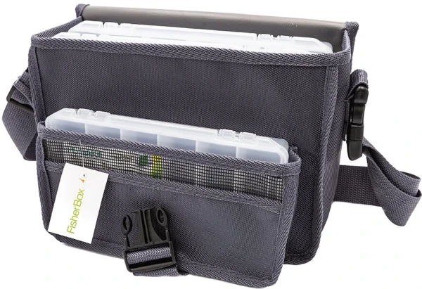 Сумка Fisherbox C110 (в комплекте 3 кор. fisherbox: 250-2 шт, 216-1 шт.) цвет: серый