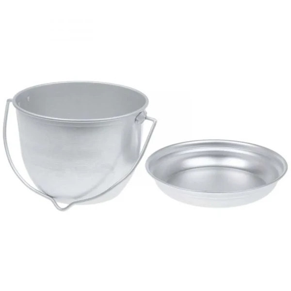 Котелок костровой "СЛЕДОПЫТ" конический, 4,5 л, алюм./10/