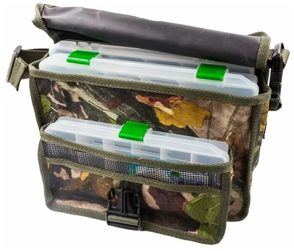 Сумка Fisherbox C110 (в комплекте 3 кор. fisherbox: 250-2 шт, 216-1 шт.) цвет: камуфляж