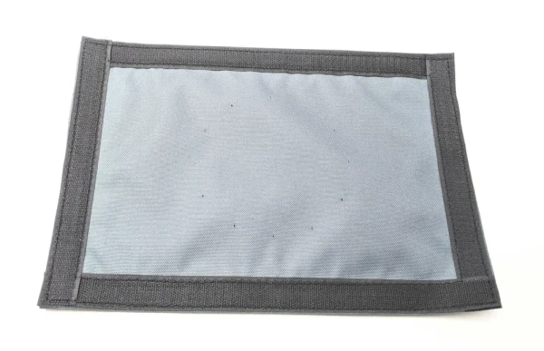 Окно "выход под трубу" Пингвин (с вставкой из негорючей ткани (серый))