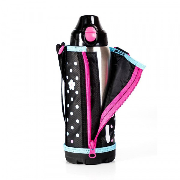 Термос спортивный Tiger MBO-E080 Blue Flower, 0.8 л