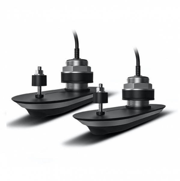 Pack of RV-420 RealVision 3D Stainless Steel Thru Hull Txds, Port & Starboard 20°, Direct connect to
