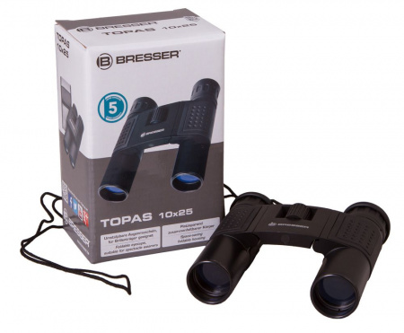 Бинокль Bresser Topas 10x25 Black