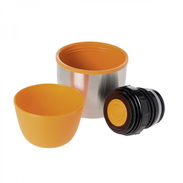 Термос Esbit ISO, новый дизайн, cтальной-оранжевый, 0.5 л